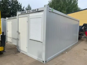 Celtniecības, apsardzes modulis – pelēks