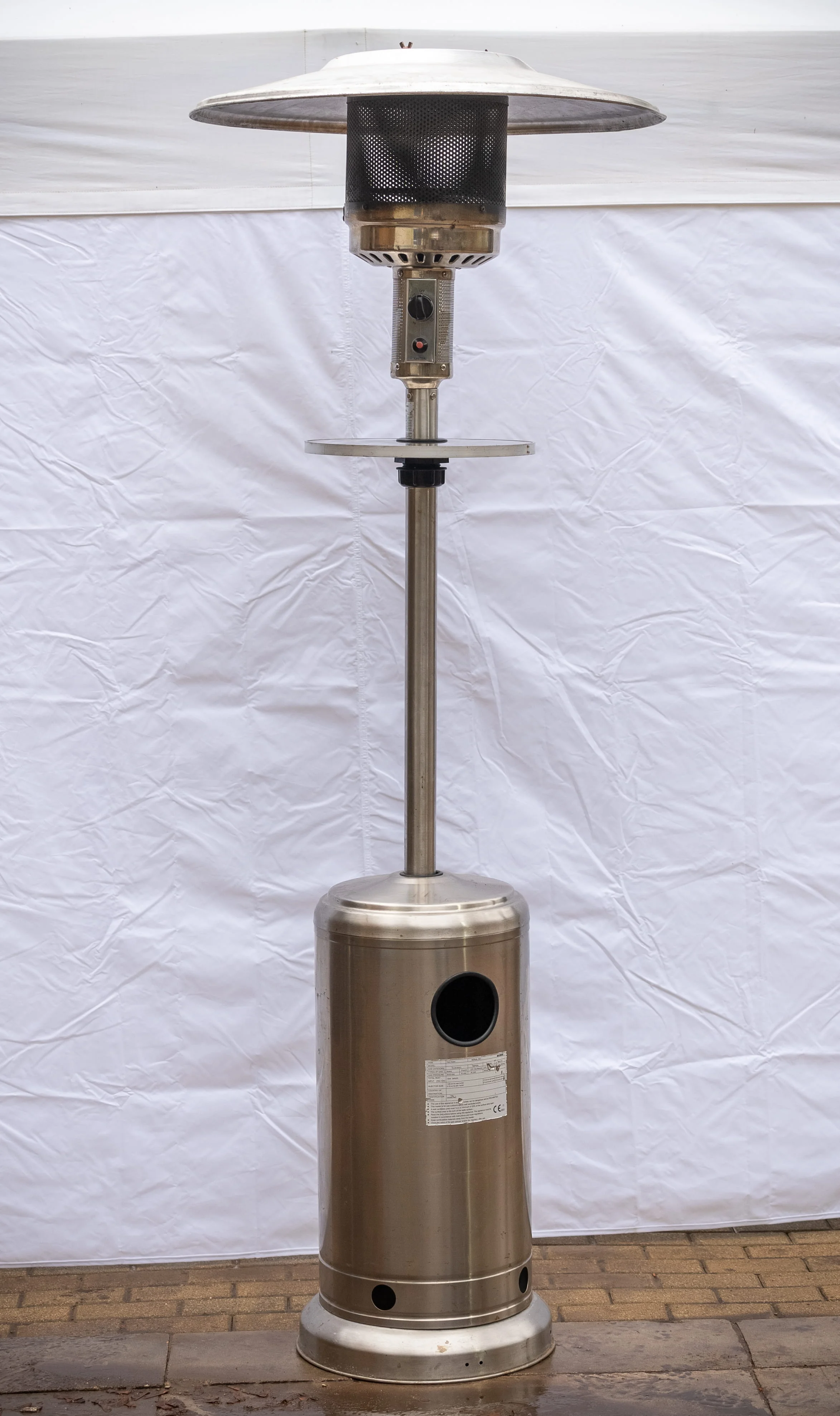 Gāzes sildītājs - sēne