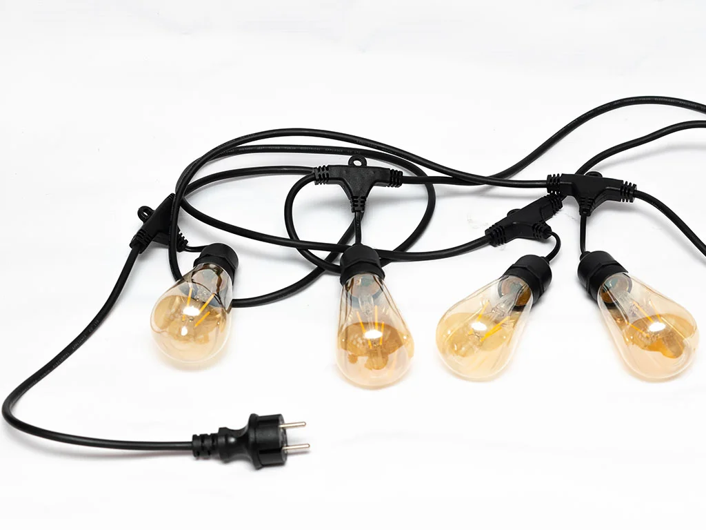 LED stikla virtene 15m